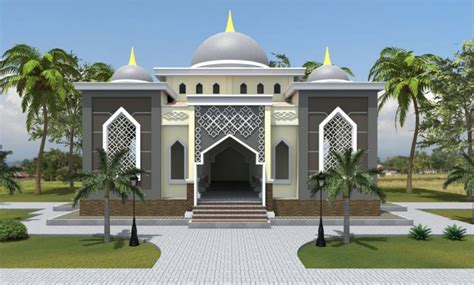 gambar warna cat masjid yang bagus
